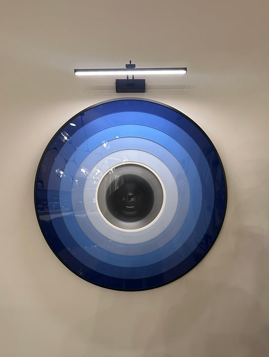 Portals 32” Evil Eye Blue Ombré / Black - Maks Simone