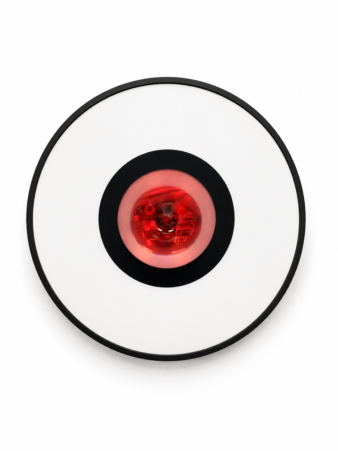 Portals 32” B&W / Red Chrome 1