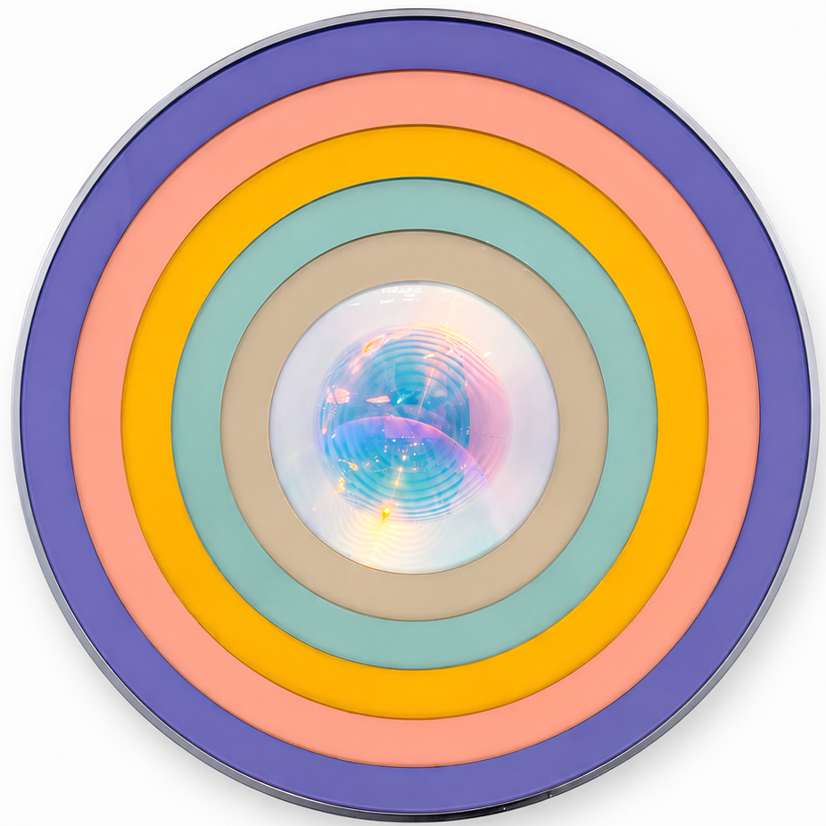 Portals 32” Rainbow Sunset / Multi Pearl Orb - Maks Simone