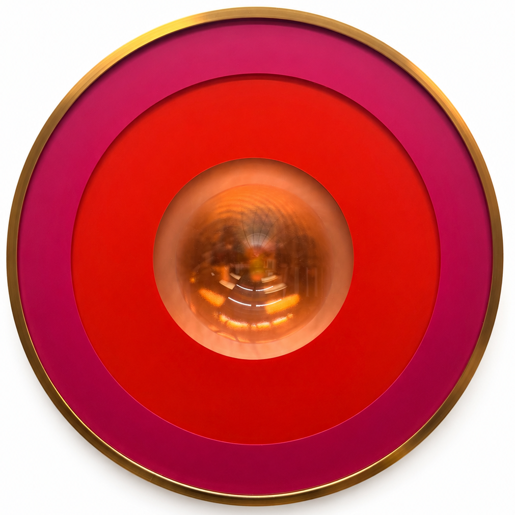 Spirit Orb 17” Tangerine Pink / Orange Gold - Maks Simone