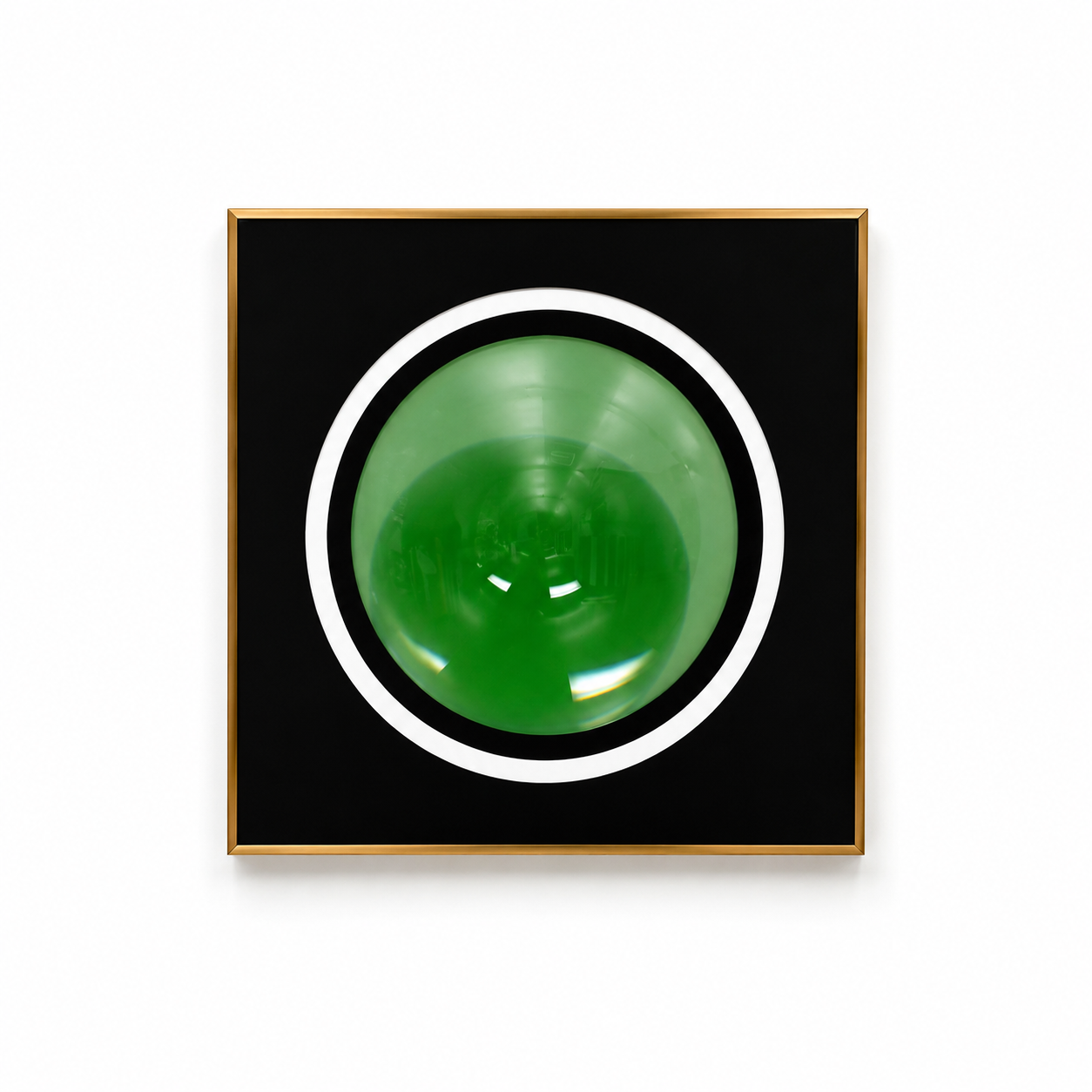 Spirit Orb Black & White/ Apple Green