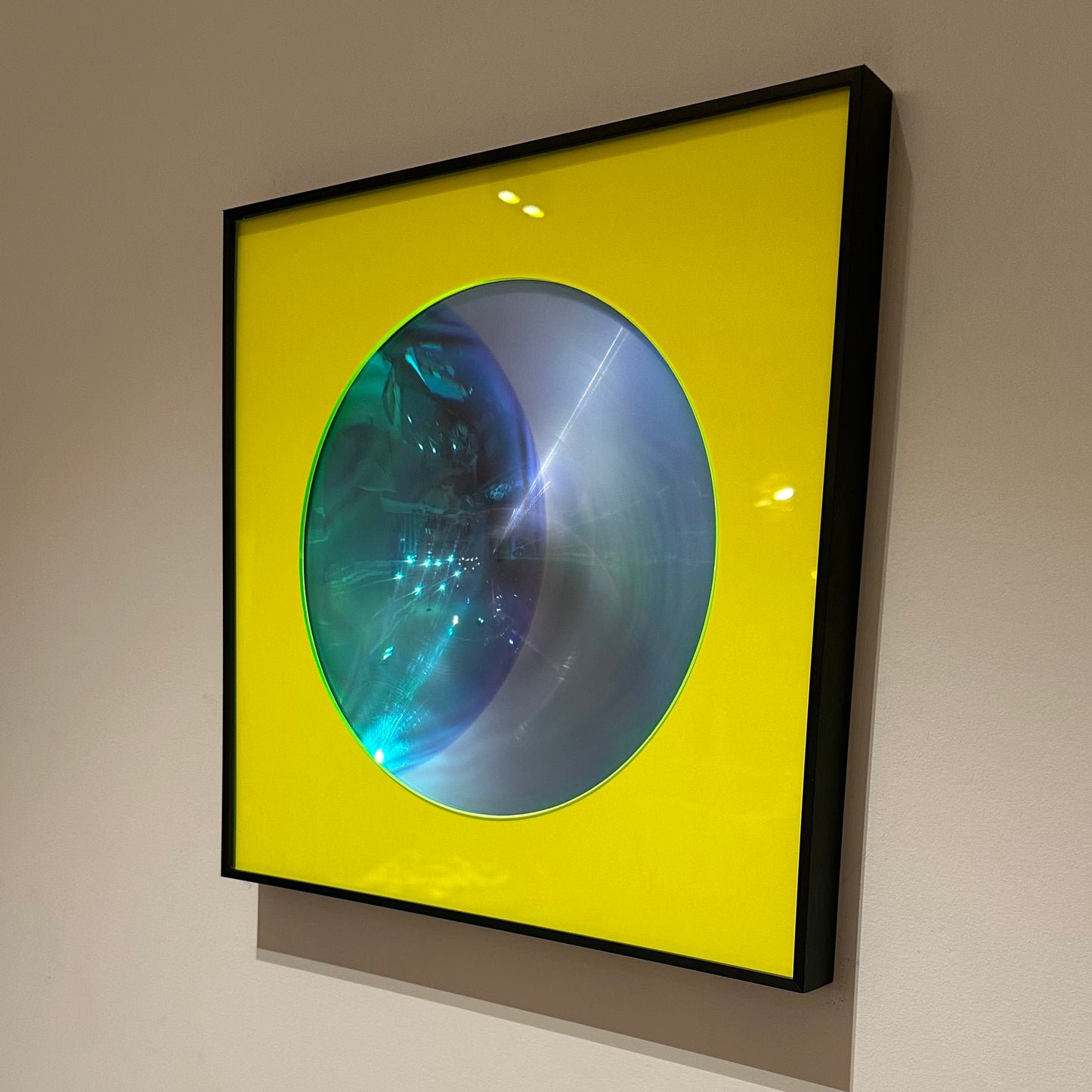 Spirit Orb Neon Yellow / Aqua Marine - Maks Simone