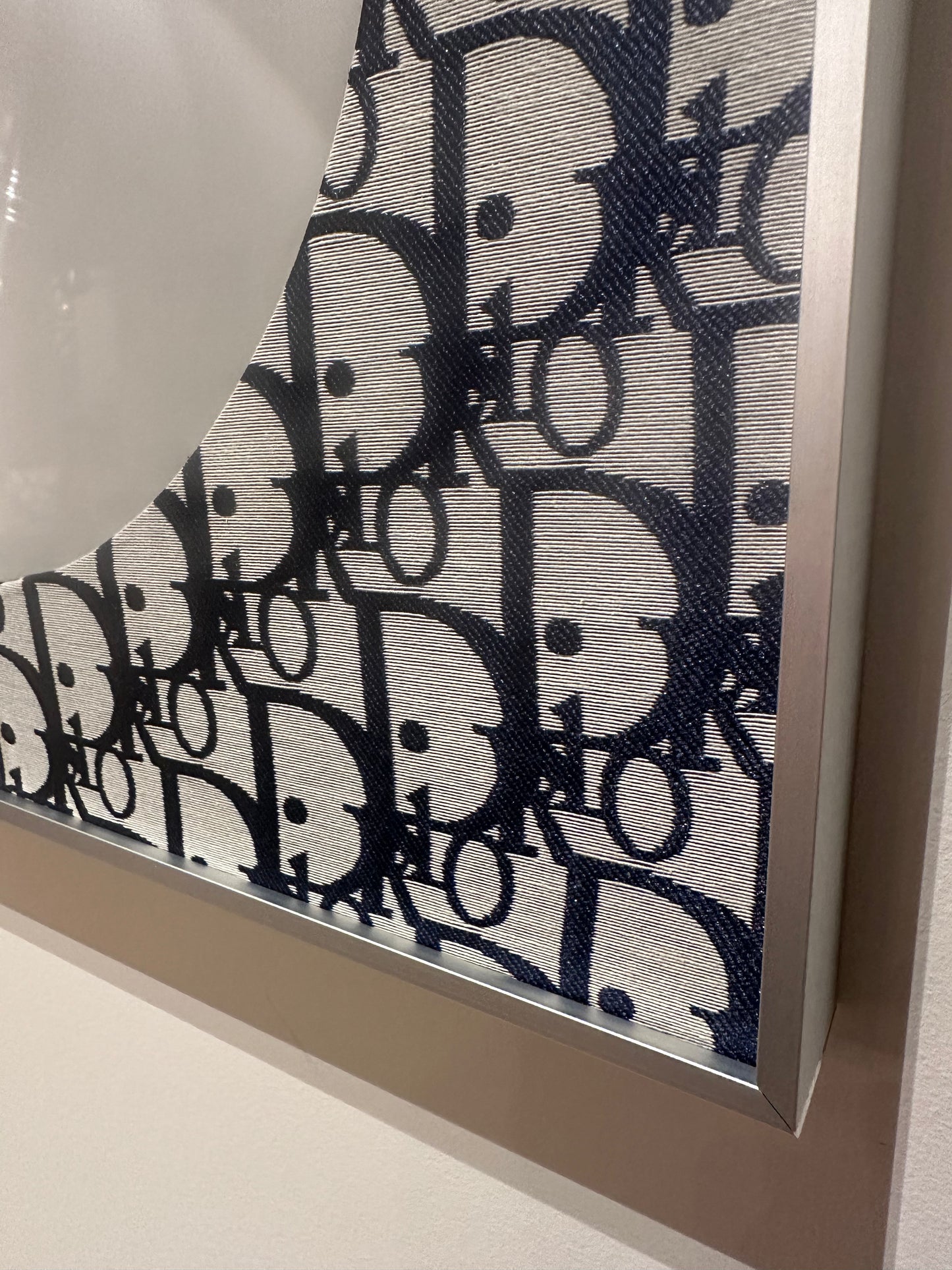 Spirit Orb Dior Gray Navy / Satin Silver - Maks Simone
