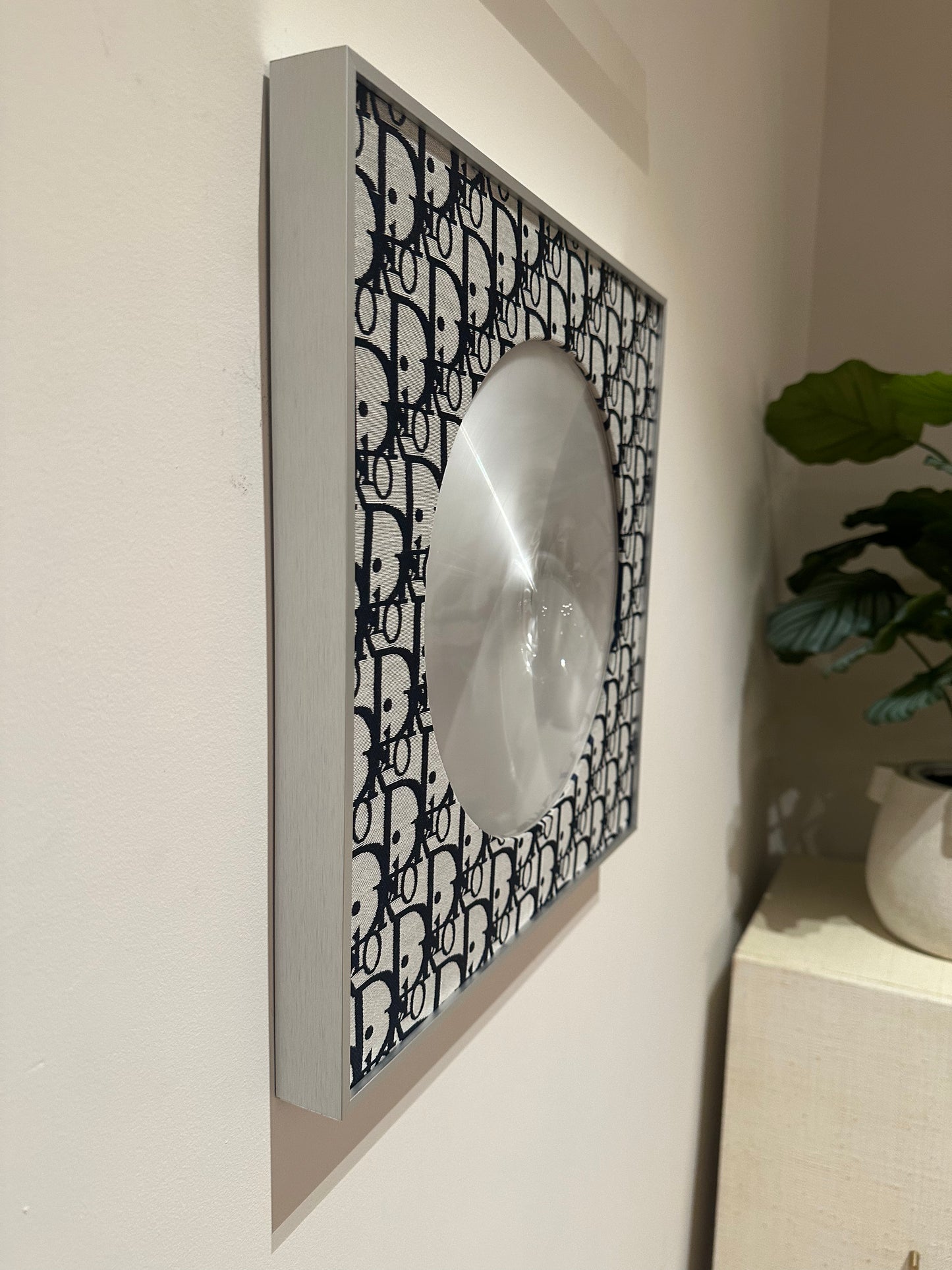 Spirit Orb Dior Gray Navy / Satin Silver - Maks Simone