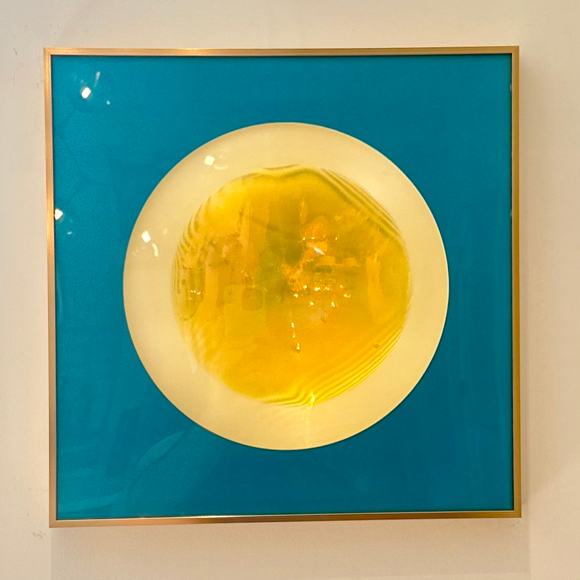 Spirit Orb Metalic Carribean Blue / Gold - Maks Simone