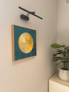 Spirit Orb Metalic Carribean Blue / Gold - Maks Simone