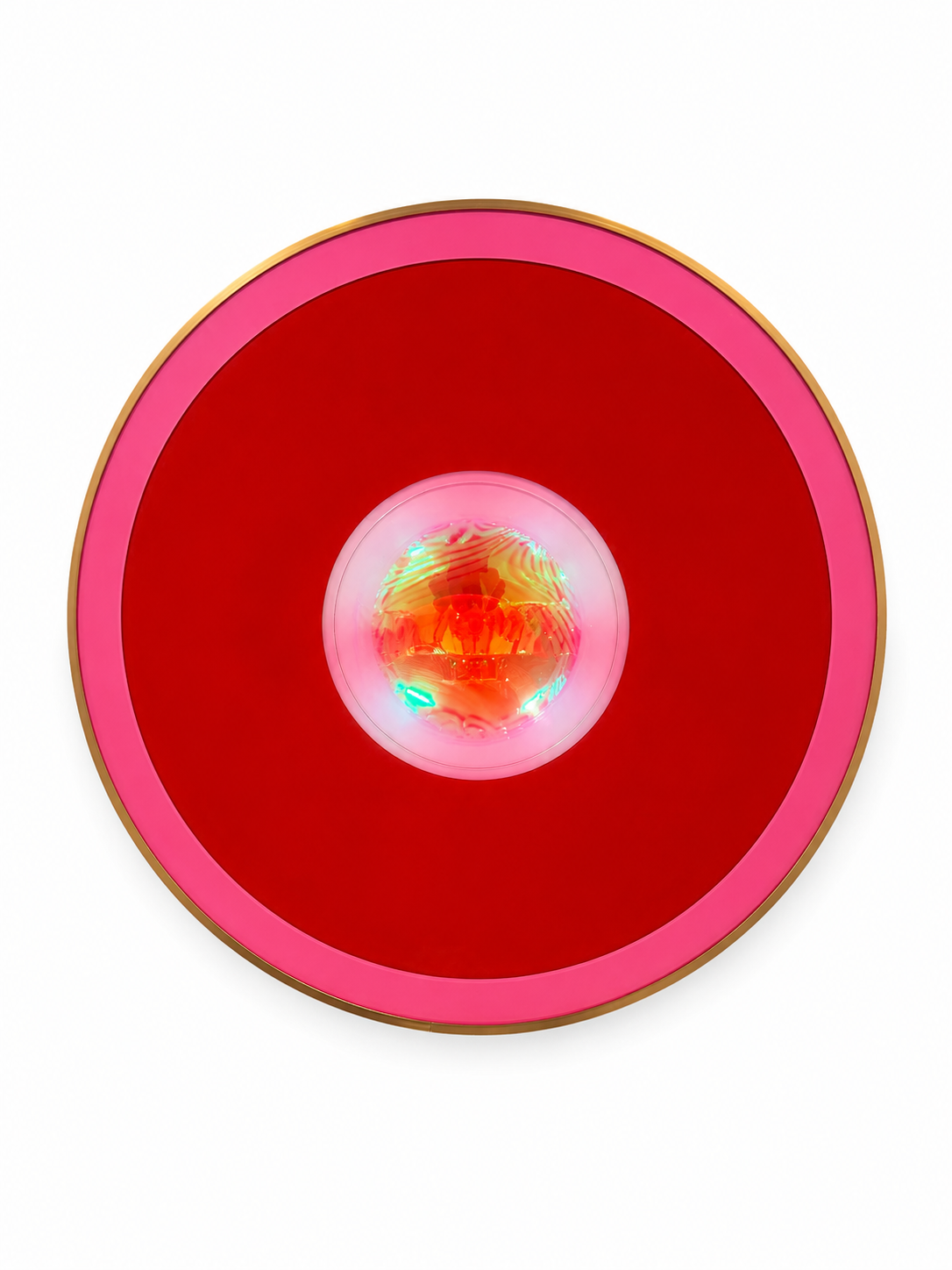 Portals 32” Pink Tangerine / Pink Chrome Orb