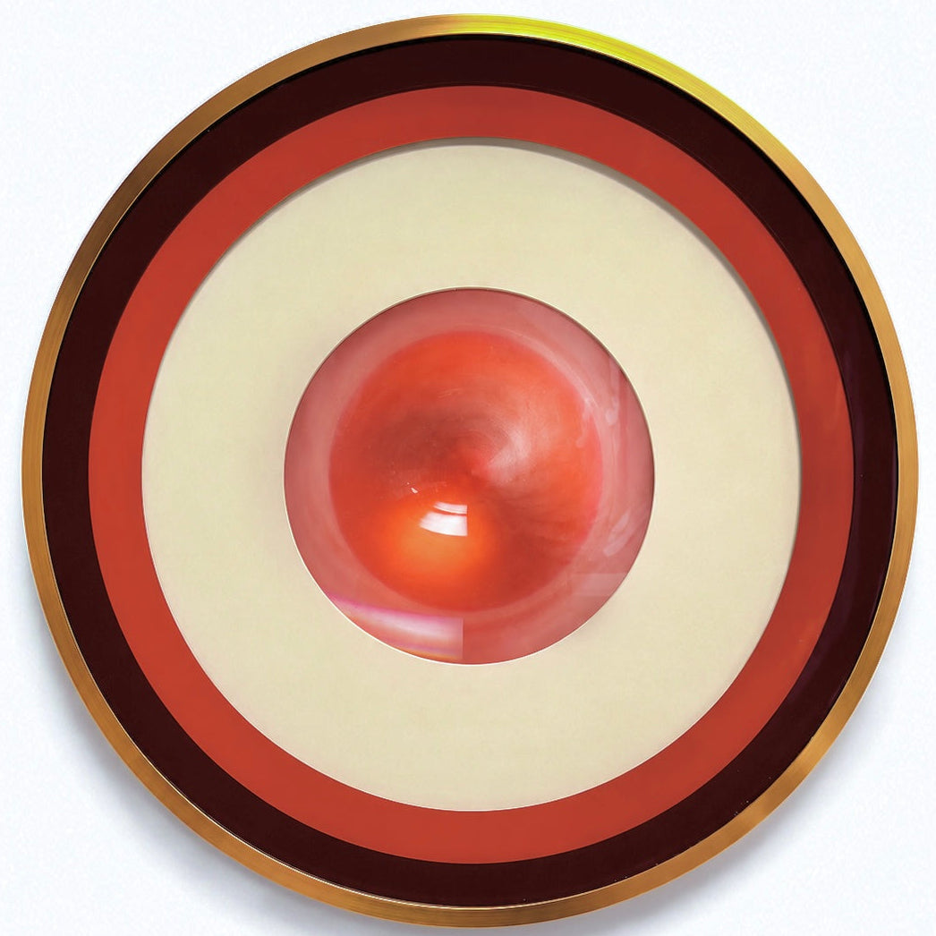 Spirit Orb 17” Retro Orange Cream / Metallic Orange