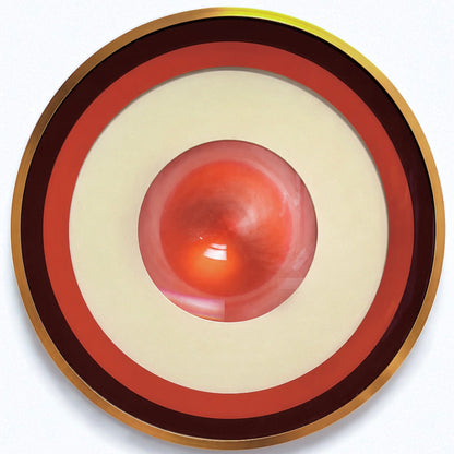 Spirit Orb 17” Retro Orange Cream / Metallic Orange