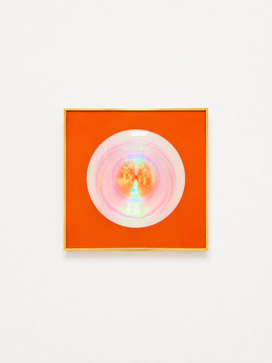 Spirit Orb Orange / Double Halo Iridescent
