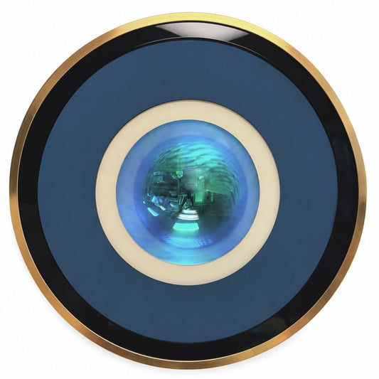 Spirit Orb 17” Blue Hue/ Blue Green - Maks Simone