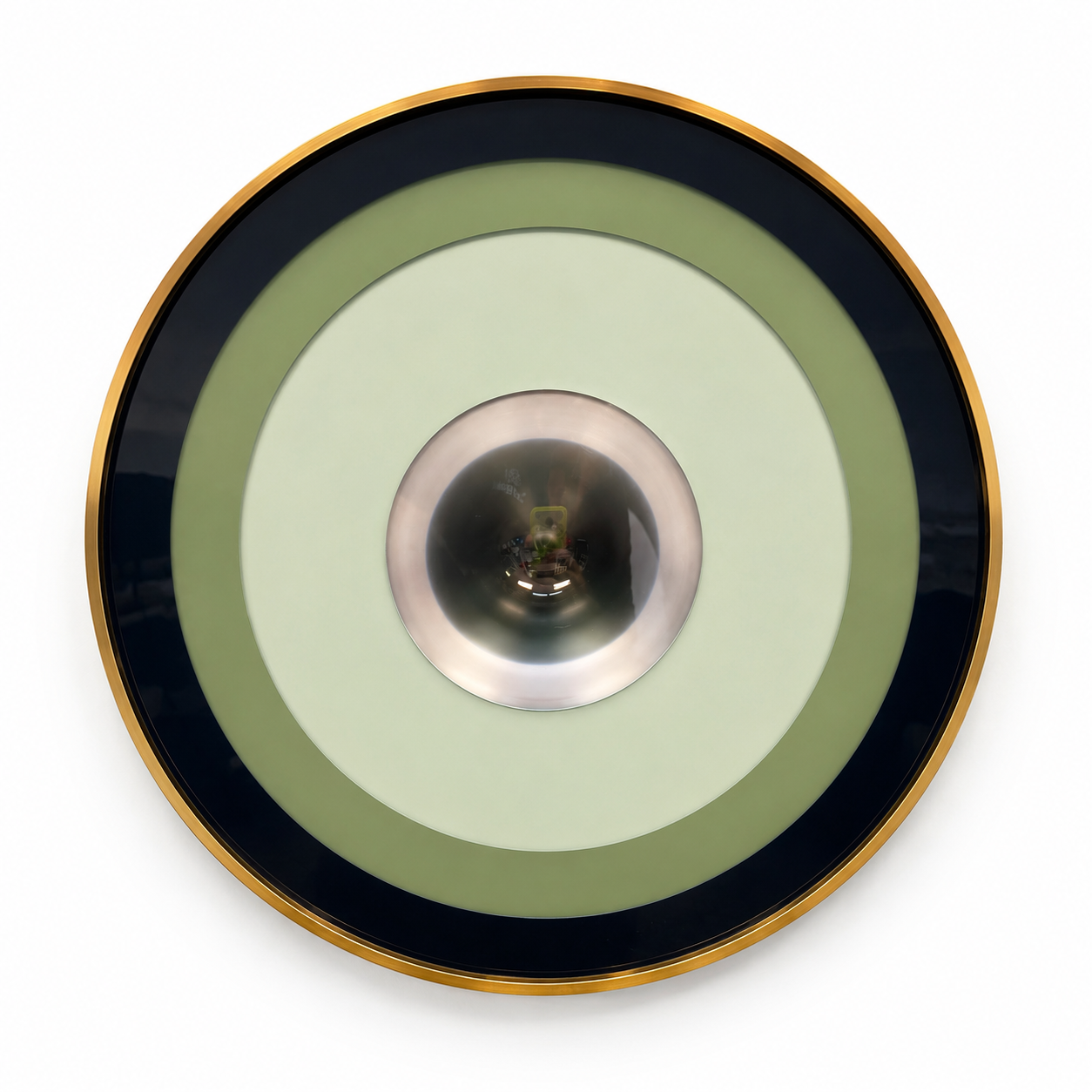Portals 32” Navy and Sage / Green Ghost Orb
