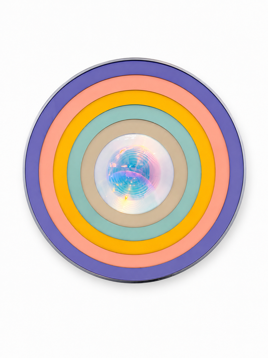 Portals 32” Rainbow Sunset / Multi Pearl Orb