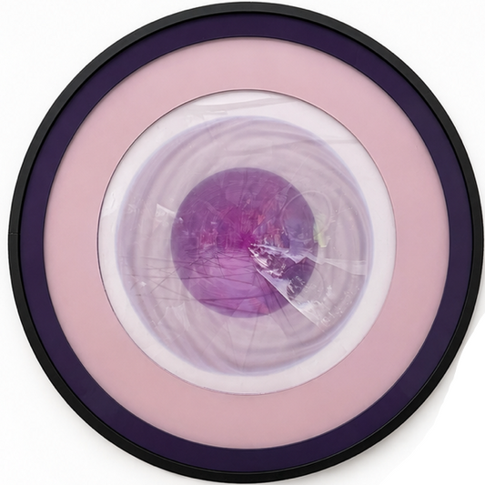 Spirit Orb 17”  Dusty Purple / Purple Prisms - Maks Simone