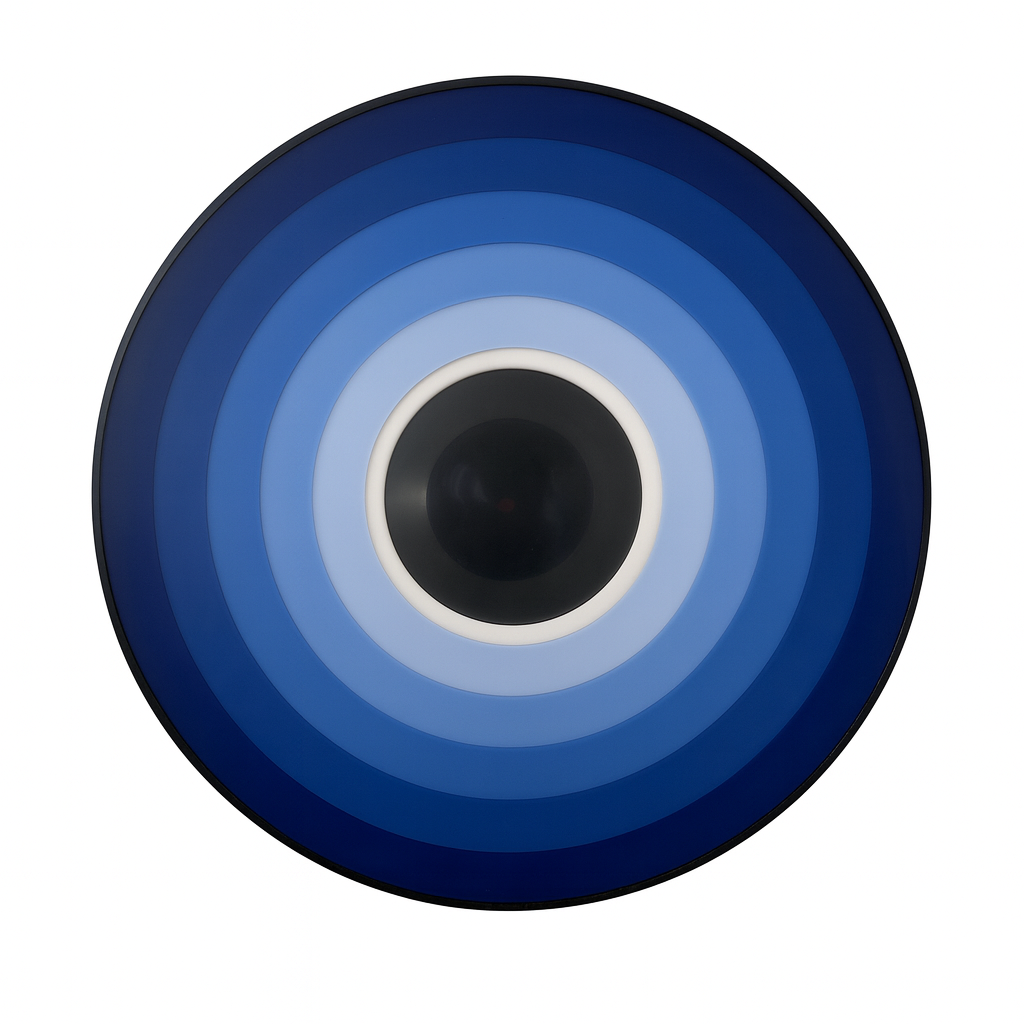 Portals 32” Evil Eye Blue Ombré / Black - Maks Simone