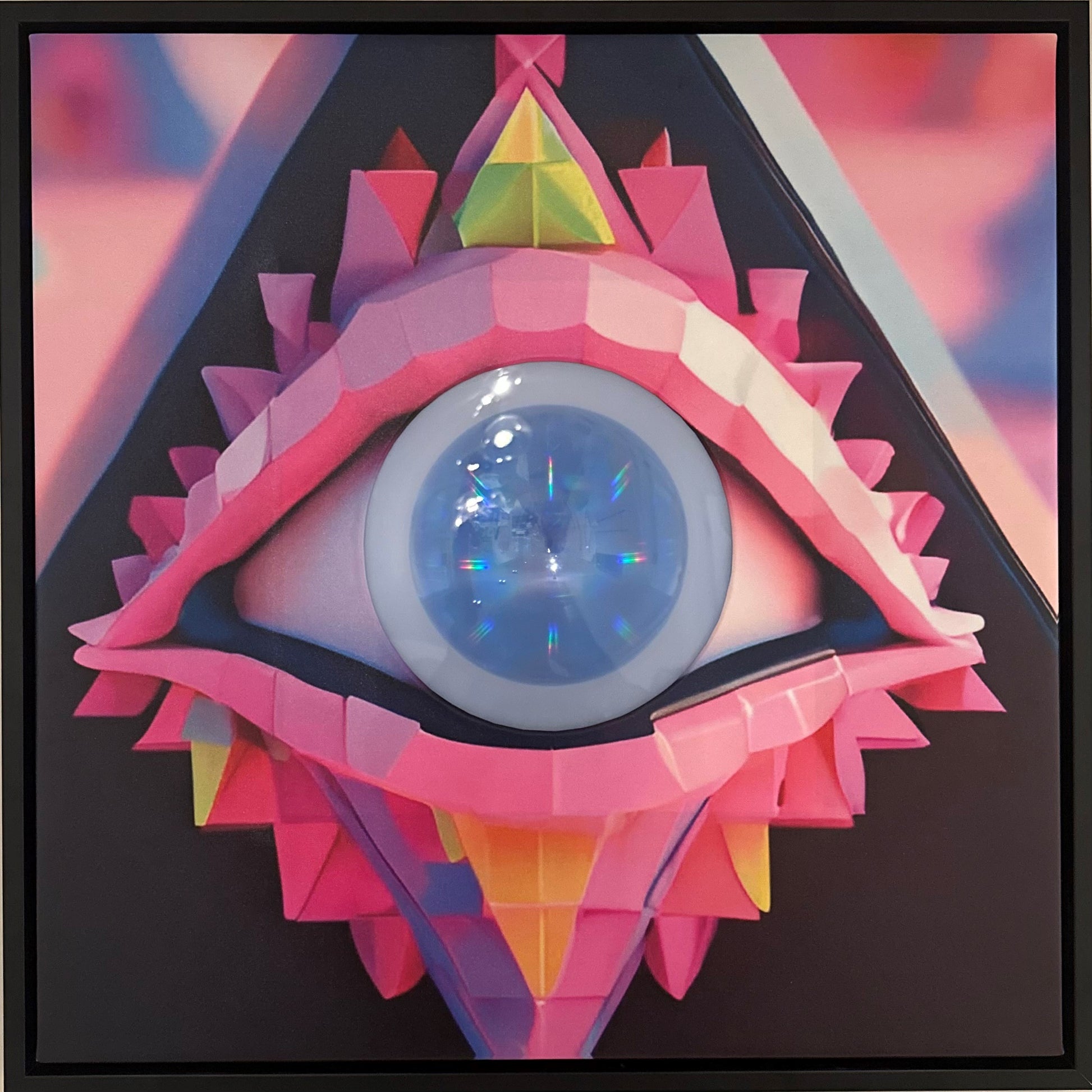 Eye of the Universe / Light Blue Orb - Maks Simone