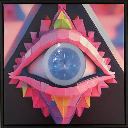 Eye of the Universe / Light Blue Orb - Maks Simone