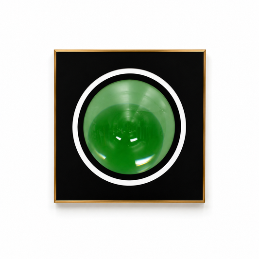 Spirit Orb Black & White/ Apple Green