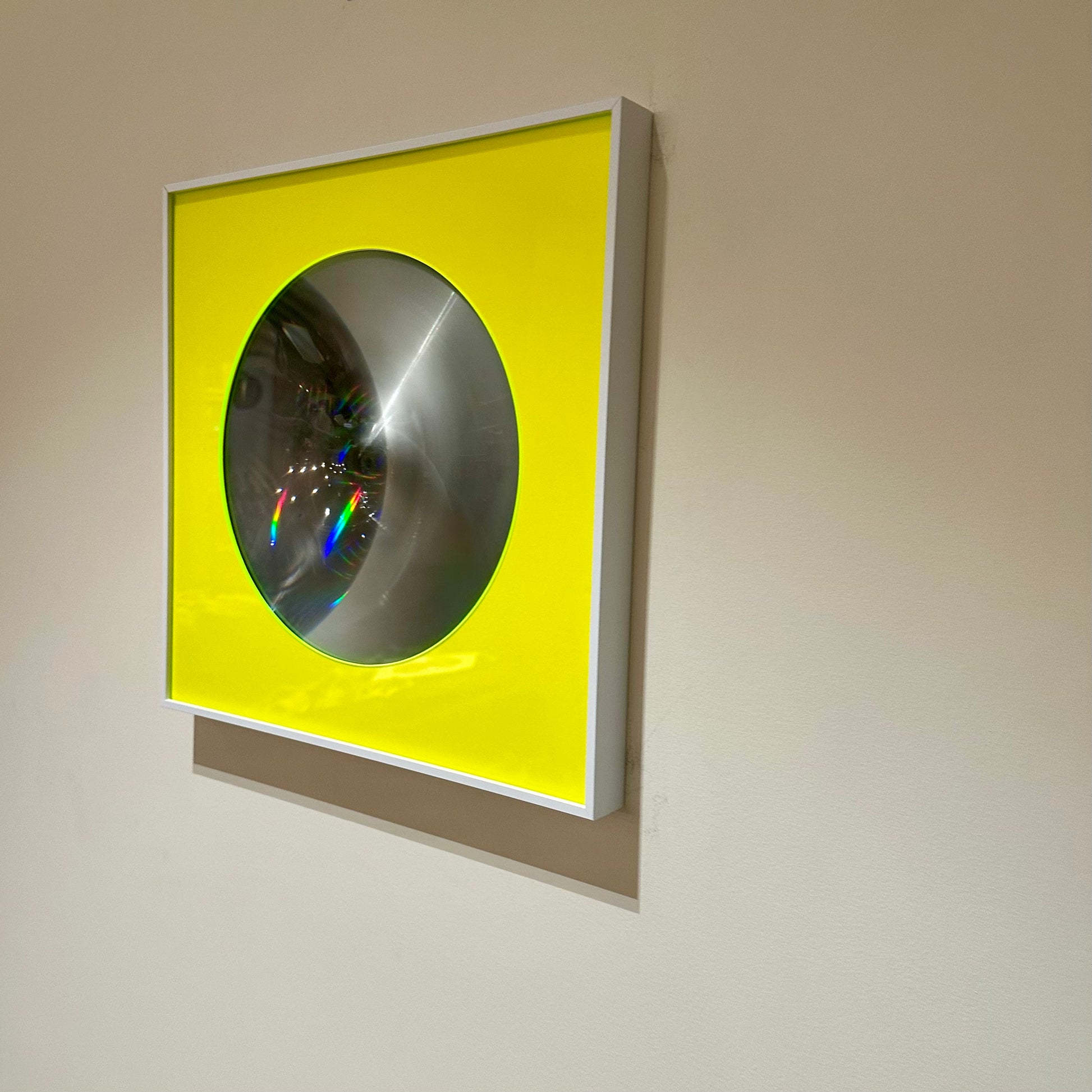 Spirit Orb Neon Yellow / Black Rainbow - Maks Simone