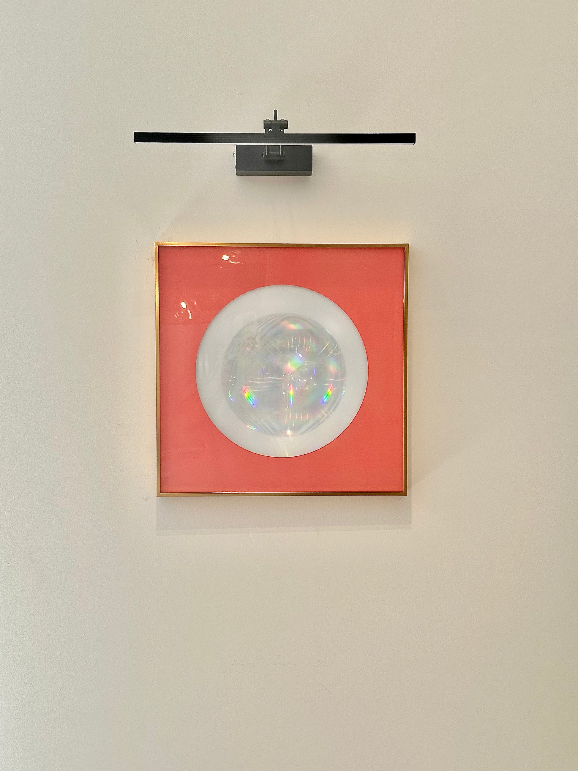 Spirit Orb Salmon / Iridescent Rainbow - Maks Simone