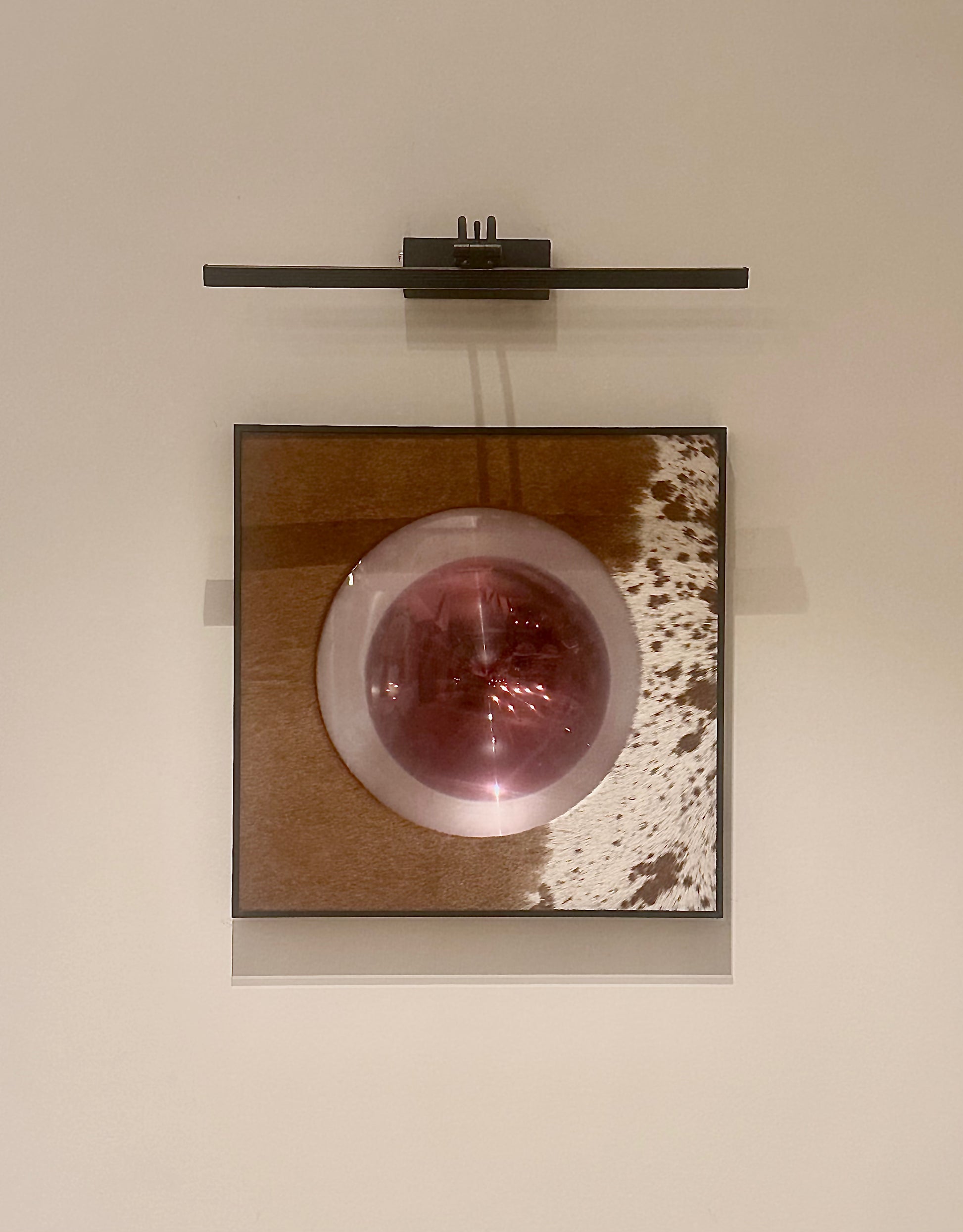 Spirit Orb Cow hide / Burgundy Mirror - Maks Simone