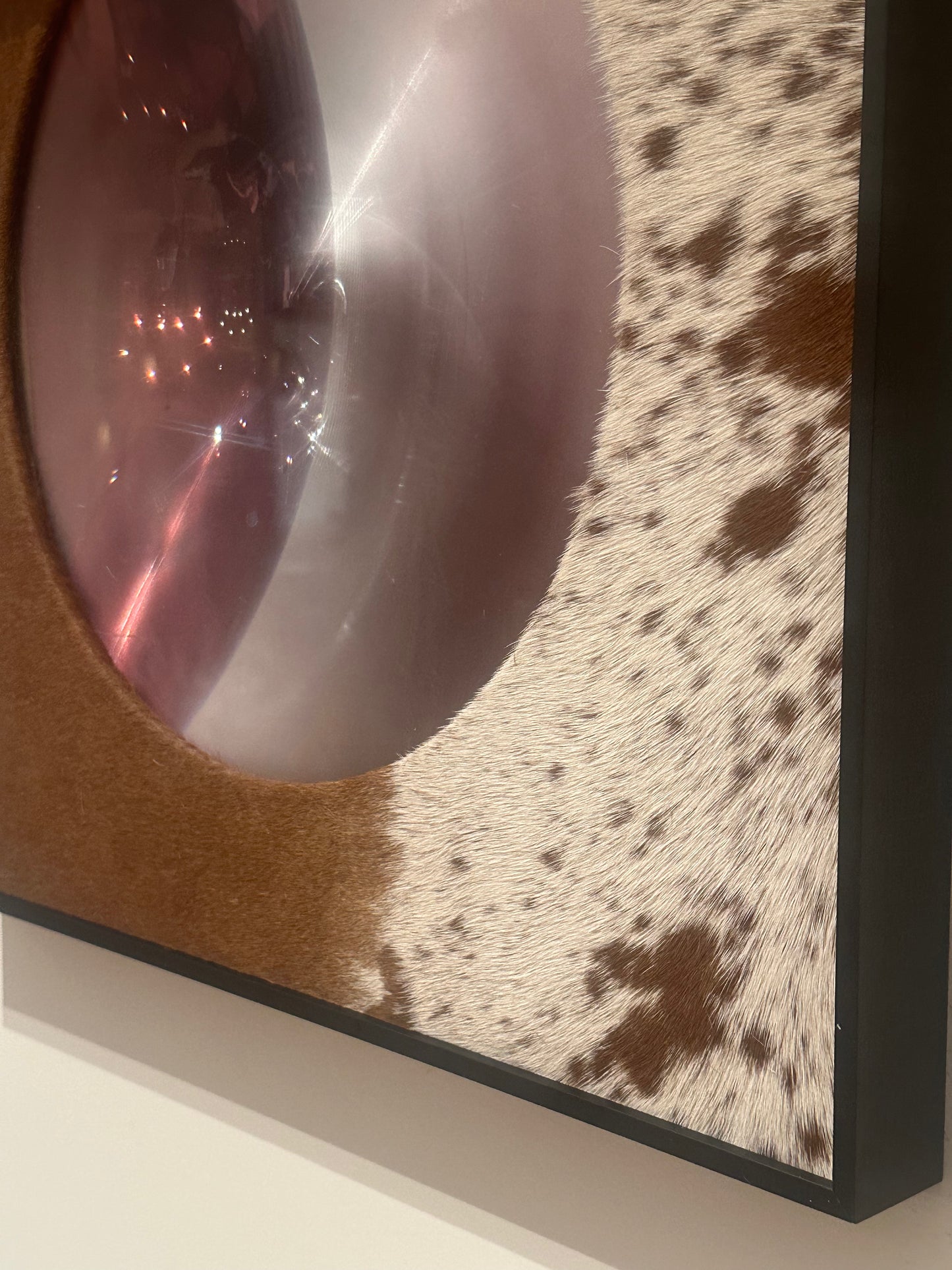 Spirit Orb Cow hide / Burgundy Mirror - Maks Simone