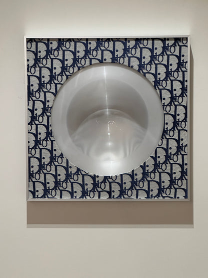 Spirit Orb Dior Gray Navy / Satin Silver - Maks Simone
