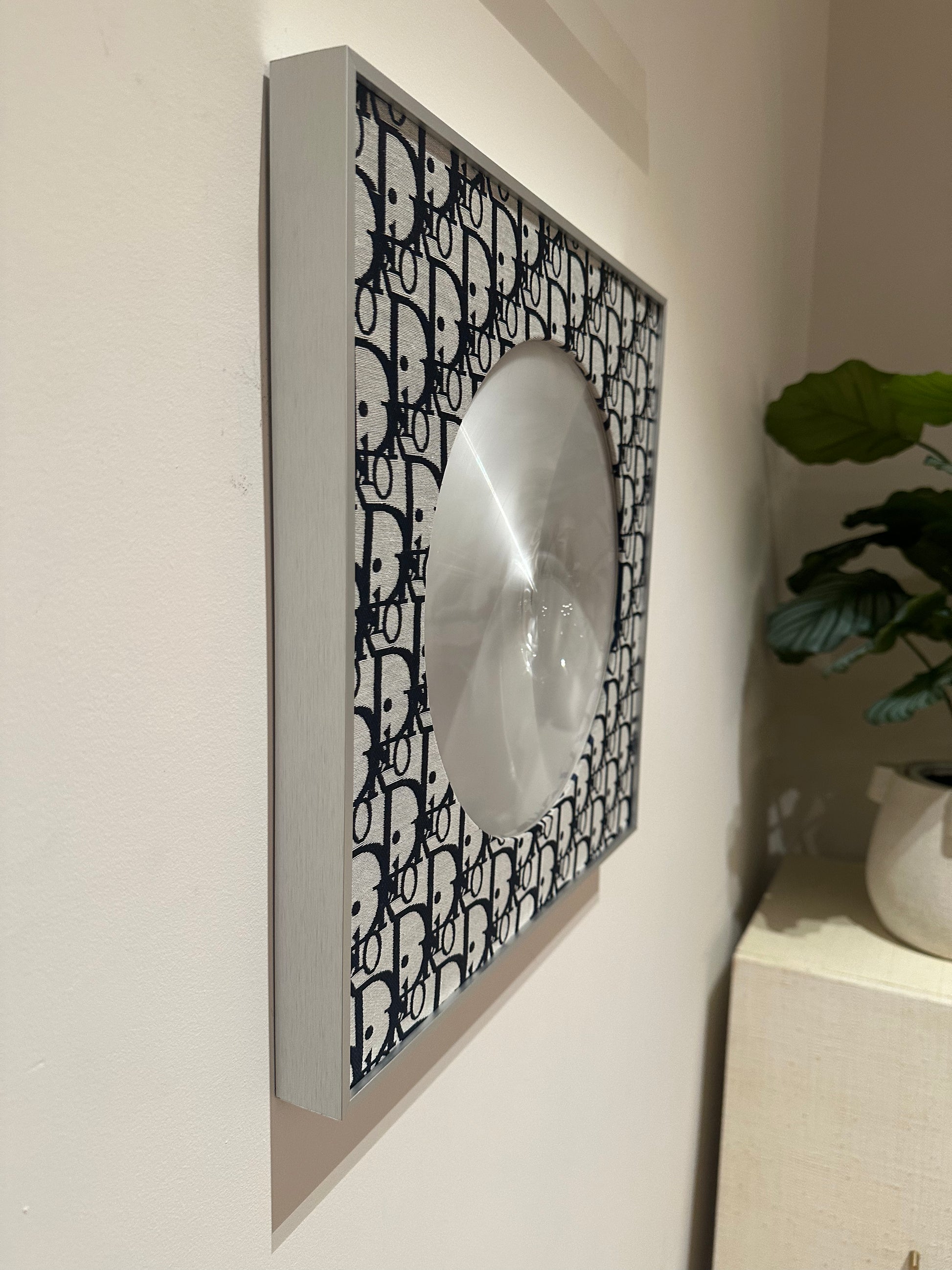 Spirit Orb Dior Gray Navy / Satin Silver - Maks Simone
