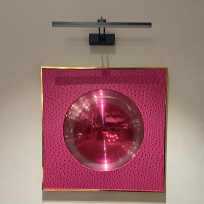 Ghost Ball Ostrich / Pink Chrome